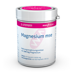 Magnesium 300mg, 60Kps, mse Nahrungsergänzungsmittel 