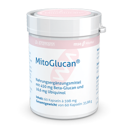 MitoGlucan® mse und Ubiquinol 60 Kapseln