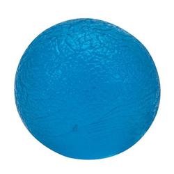 Übungsgelball rund für die Hand, blau schwer