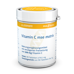 Vitamin C mse matrix Basisvitamin, 90 Tabl.