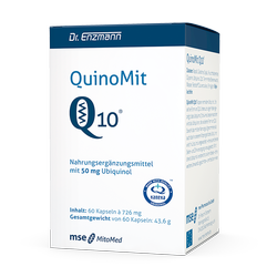 QuinoMit Q10®, 50mg, 60 Kps, mse