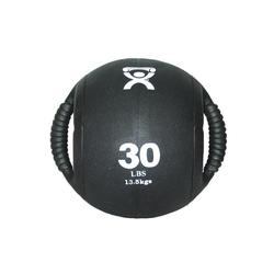 Medizinball mit Doppelgriff schwarz 13,5 kg