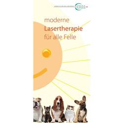 Flyer Lasertherapie Vet Kleintier