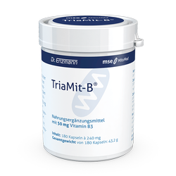 TriaMit-B, 50mg, 180 Kps, B3, mse, Nahrungsergänzung