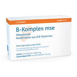 B-Komplex, 30Kps à 850mg, Nahrungsergänzung, mse