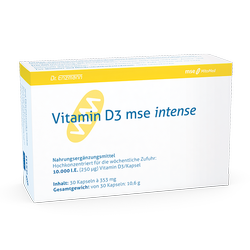 Vitamin D3 intense 10'000 I.E.; 30 Kps, mse