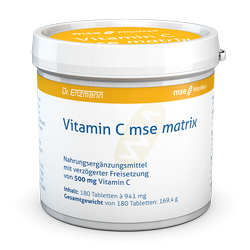 Vitamin C mse matrix Basisvitamin, 180 Tbl