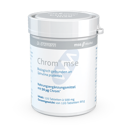 Chrom III 0,05mg,120 Tbl. gebunden in Spirulina