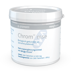 Chrom III 0,05mg, 360Tbl. gebunden an Spirulina