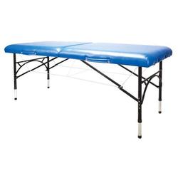 Massageliege 3B Aluminium, blau