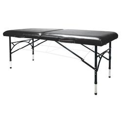 Massageliege 3B Aluminium, schwarz