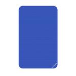 Gymnastikmatte mit Ösen 1,5cm, blau,  120 x 180cm / Bild 1