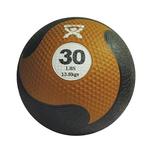 Medizinball aus Gummi 13,5 kg braun / Bild 1