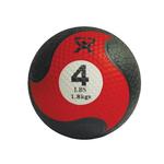 Medizinball aus Gummi 1,8kg rot / Bild 1