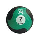 Medizinball aus Gummi 3,15kg grün / Bild 1