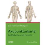 Akupunkturkarte - Leitbahnen und Punkte / Bild 1