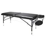 Massageliege 3B Aluminium, schwarz / Bild 2